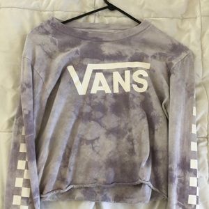 Vans crop top long sleeve